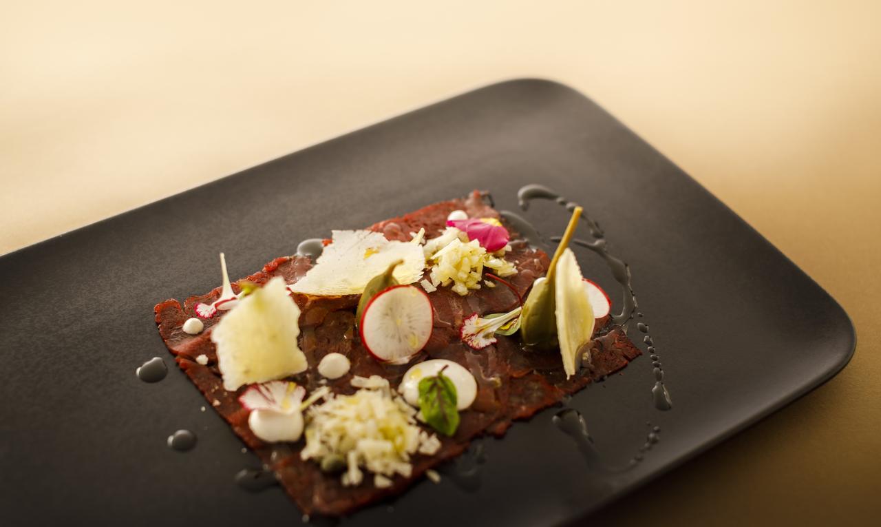 Boutique & Design Hotel Navis Opatija Exterior photo A plate of beef carpaccio